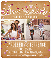 Rustic Confetti Sprinkles Photo